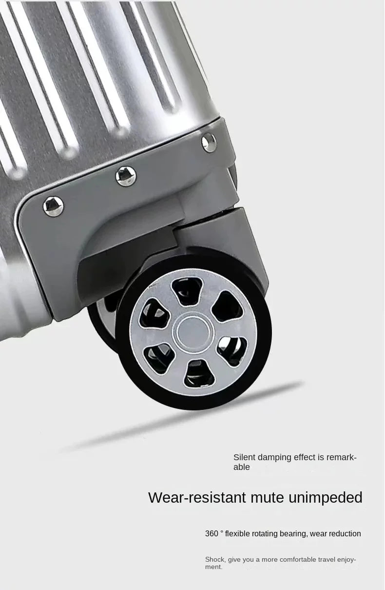 Resväska i Aluminium-Magnesium med Hårt Skal 5