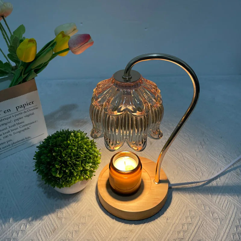 Retro Nattlampa Vintage Stil för Sovrum Mjuk Belysning 2