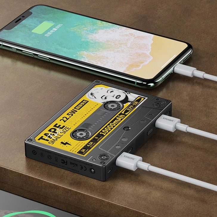 Retro Power Bank i Kassettformat 1