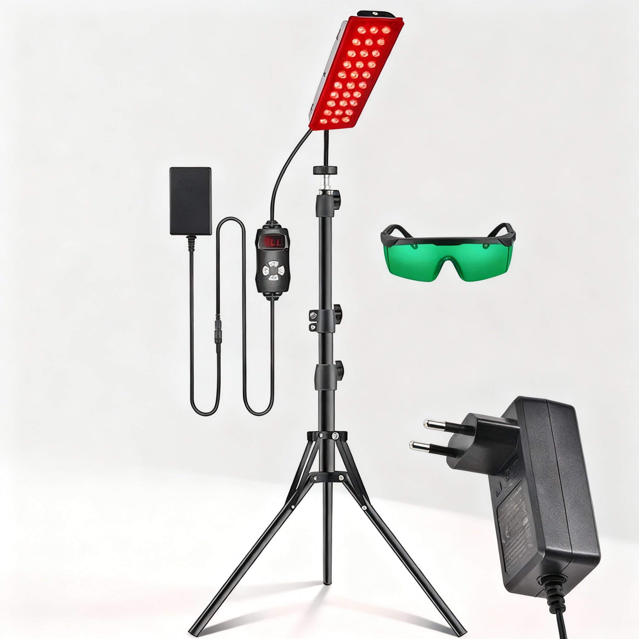 Röd Ljusterapipanel För Avkoppling Och Behandling 1