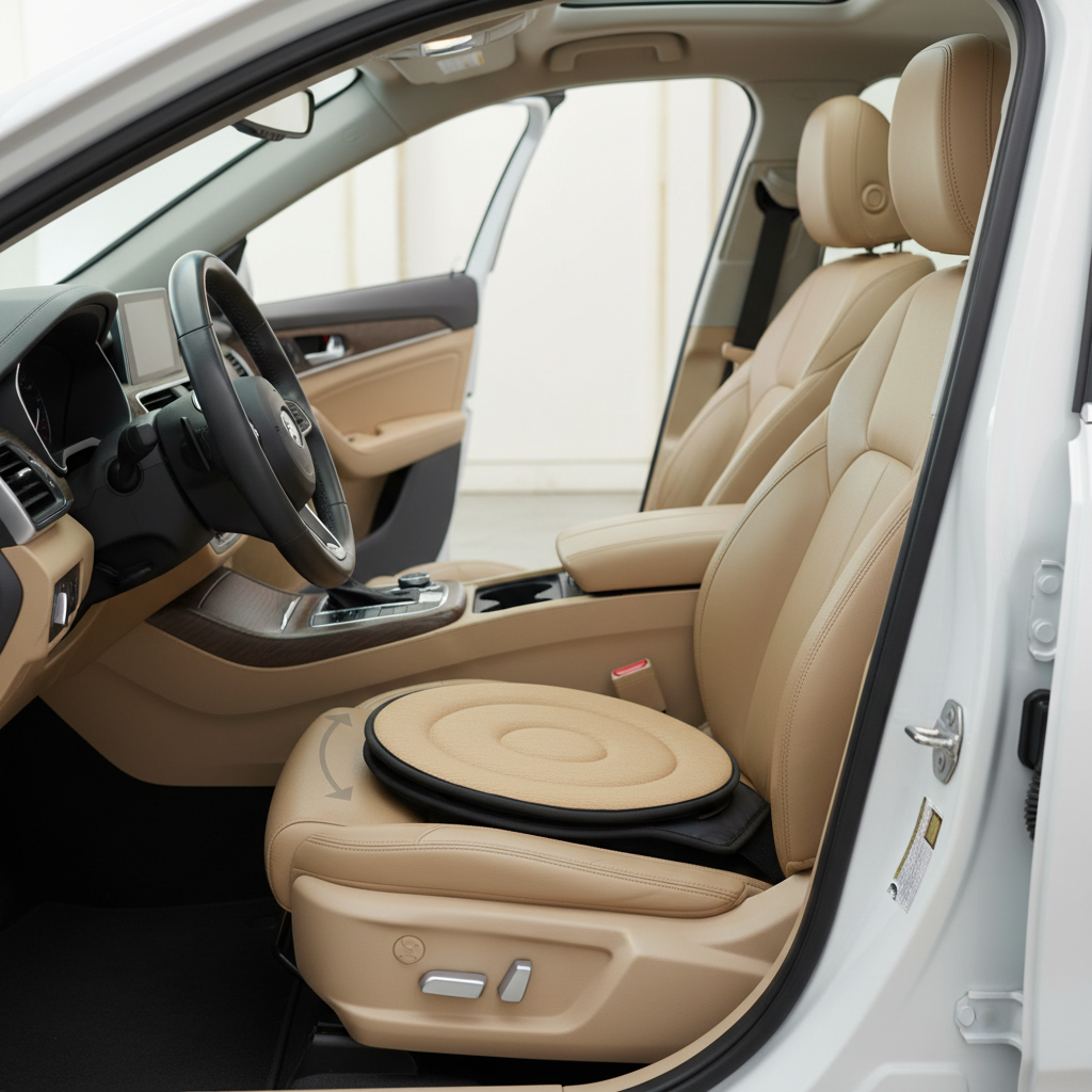 Roterande Sittdynan för Bil och Kontor 360° Komfort och Rörlighet 1