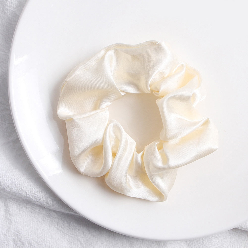 Siden Hår Scrunchie