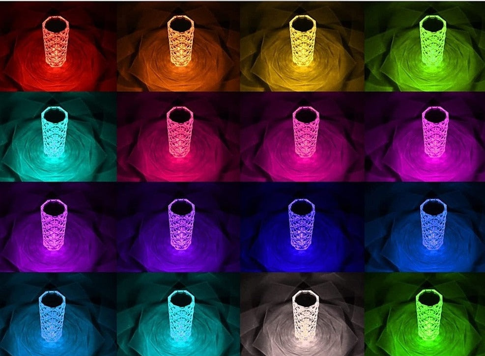 Lampa i diamantkristall