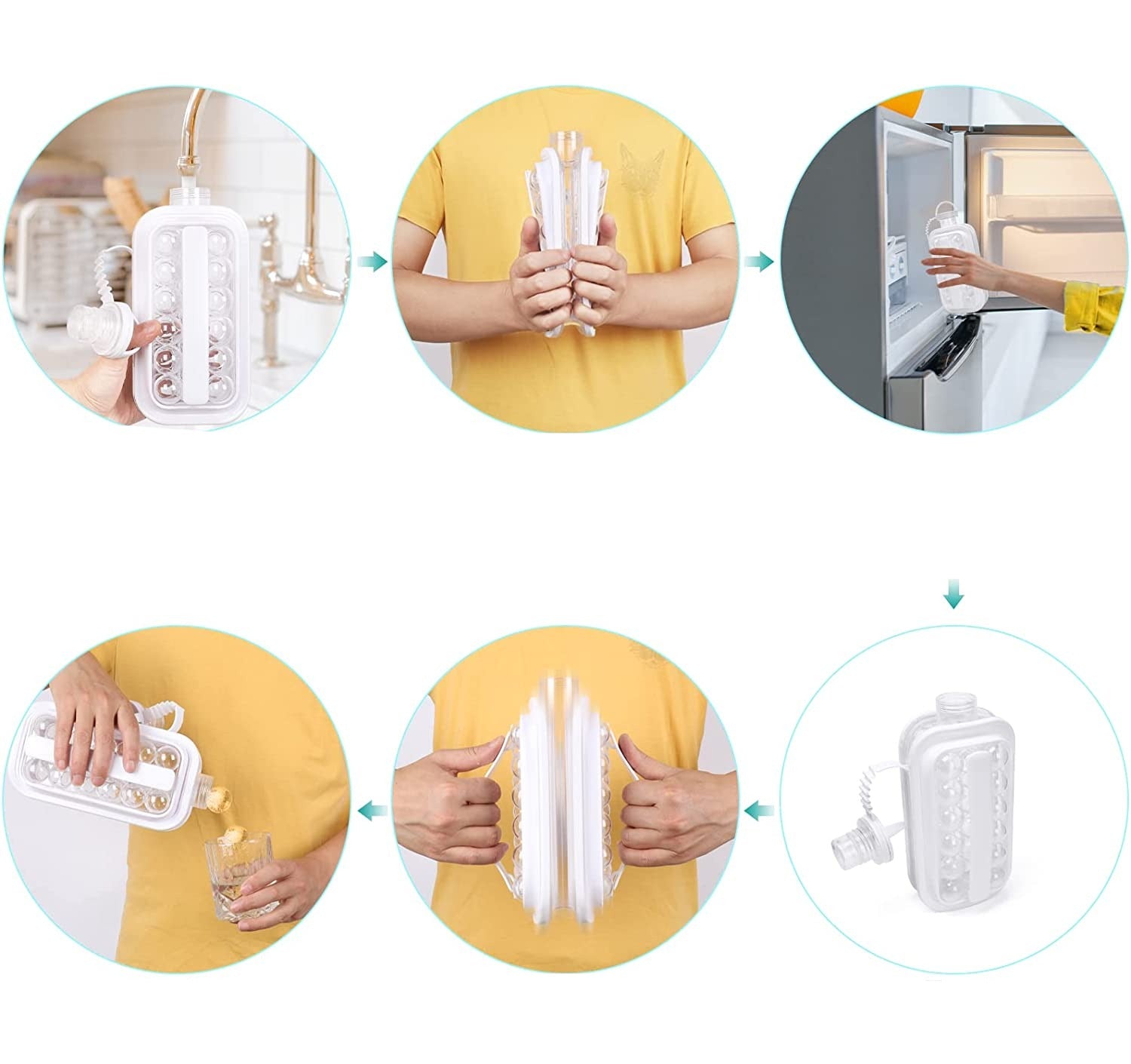 Isbollsform Vattenkokare