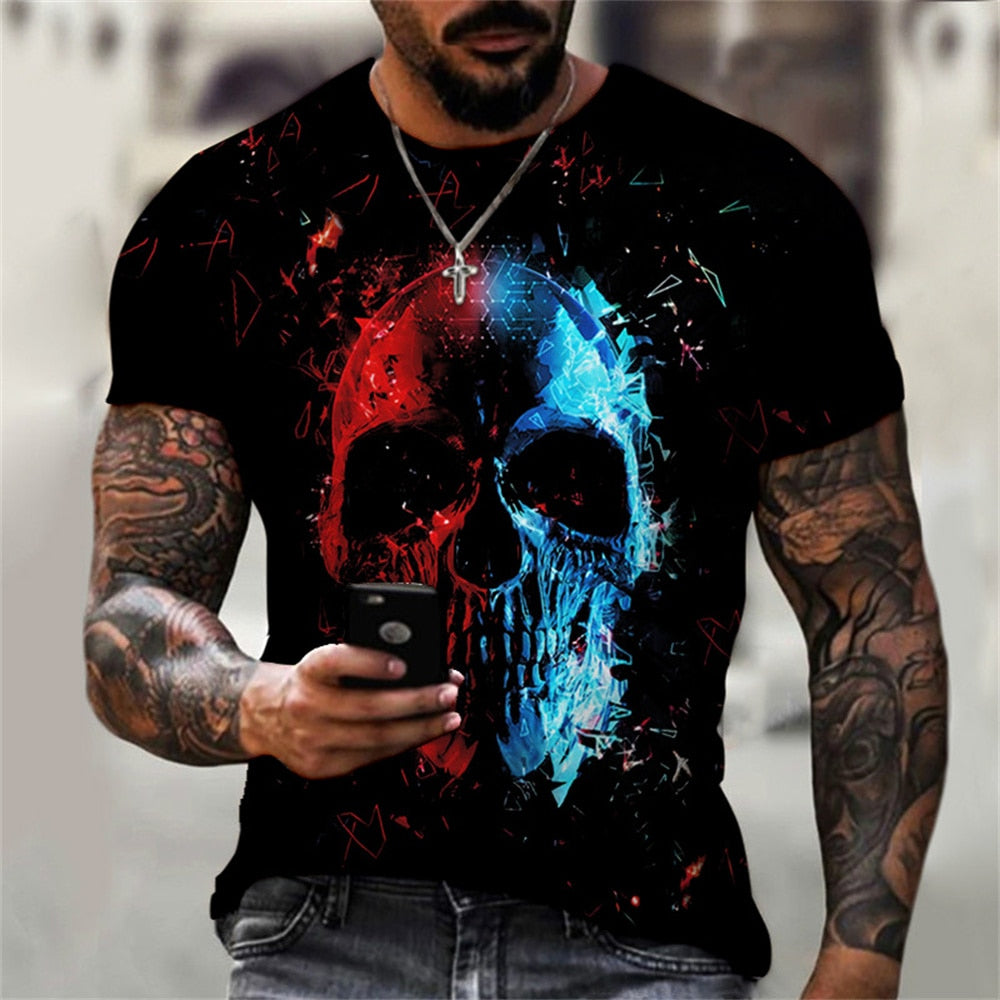 Vintage Skull T-shirtar