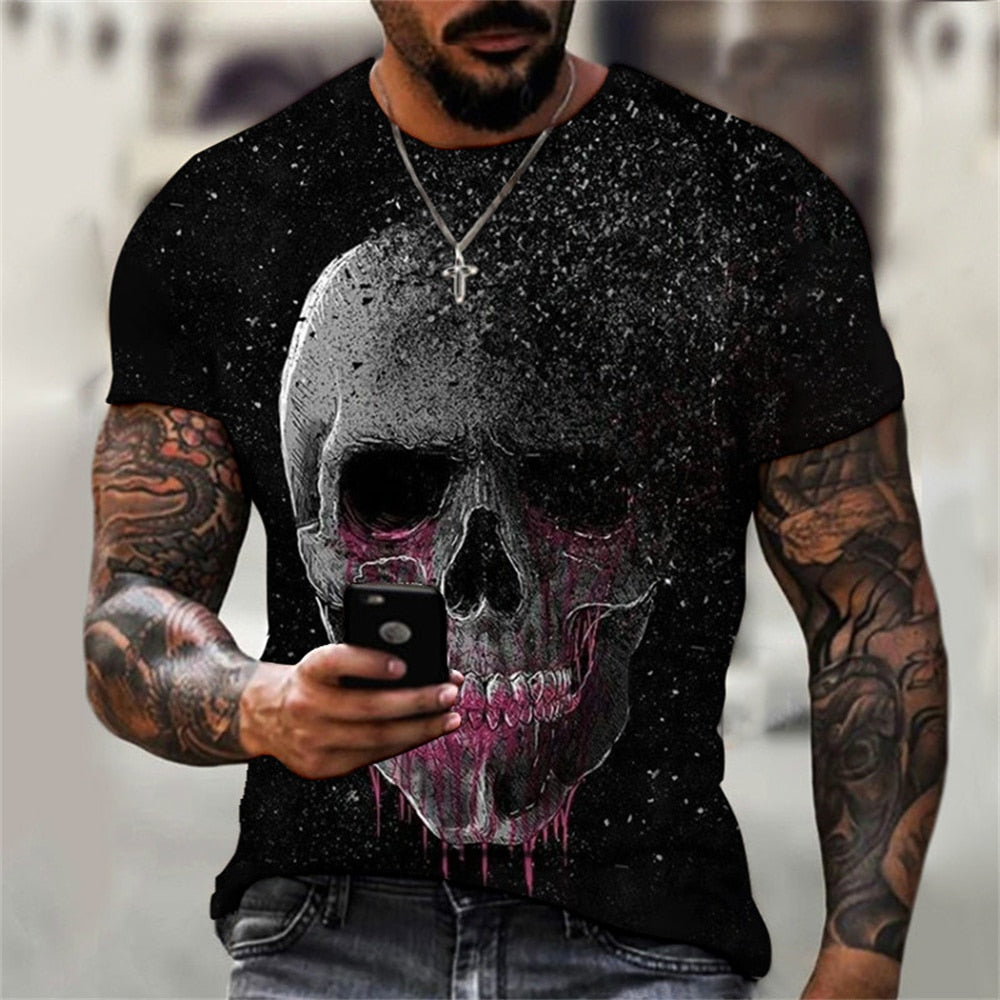 Vintage Skull T-shirtar