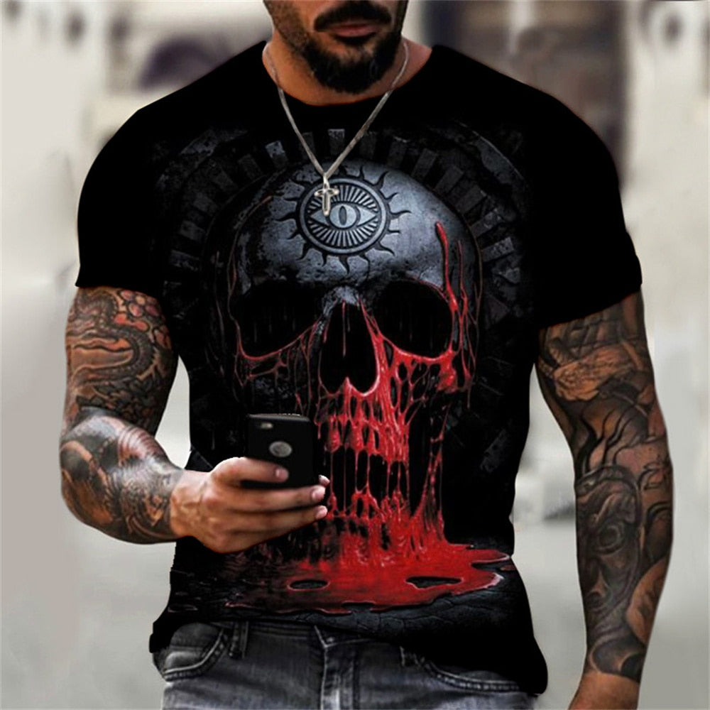 Vintage Skull T-shirtar