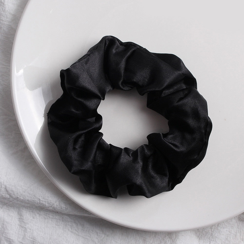 Siden Hår Scrunchie