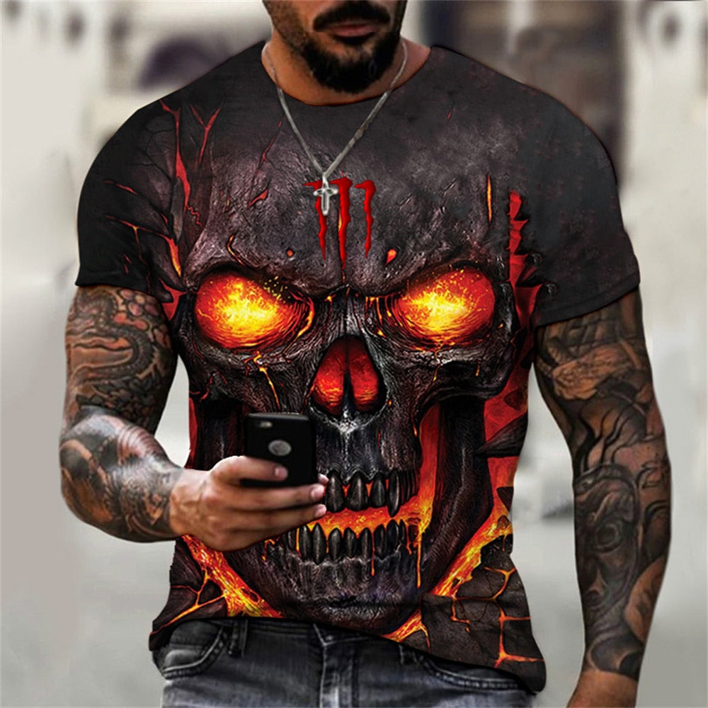 Vintage Skull T-shirtar