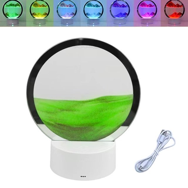 Sand Light Lampa med Justerbar RGB Belysning 11