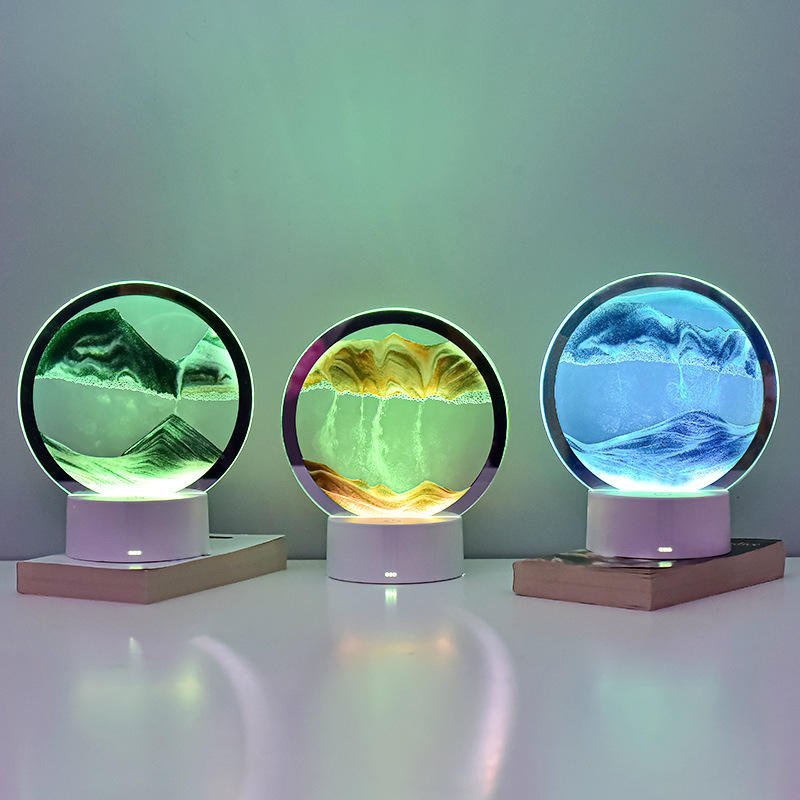 Sand Light Lampa med Justerbar RGB Belysning 2