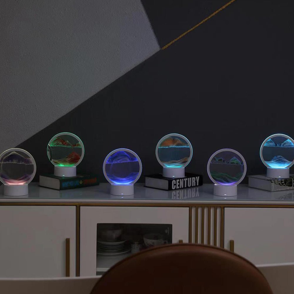 Sand Light Lampa med Justerbar RGB Belysning 3