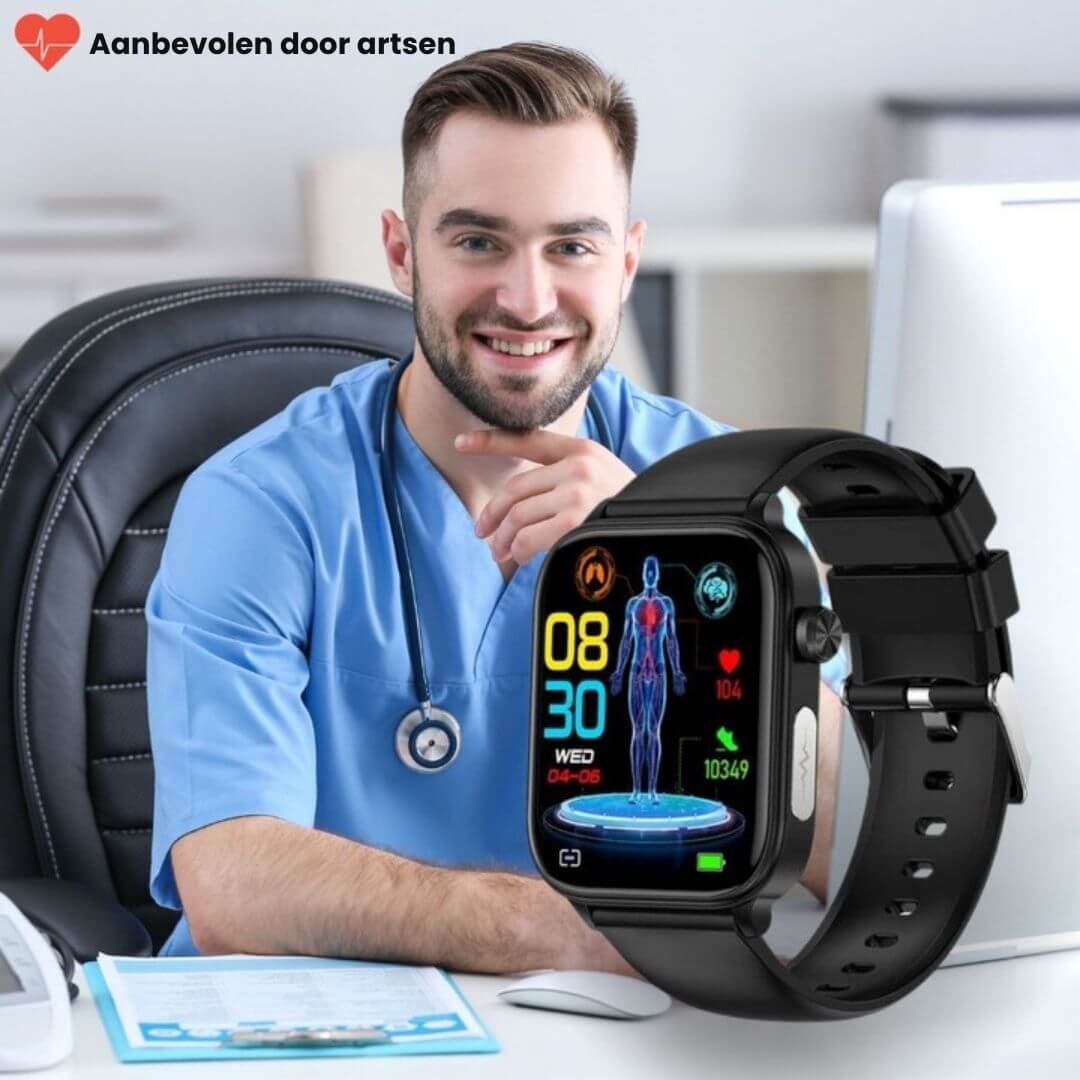 Senior Smartwatch med GPS och SOS-funktion 8