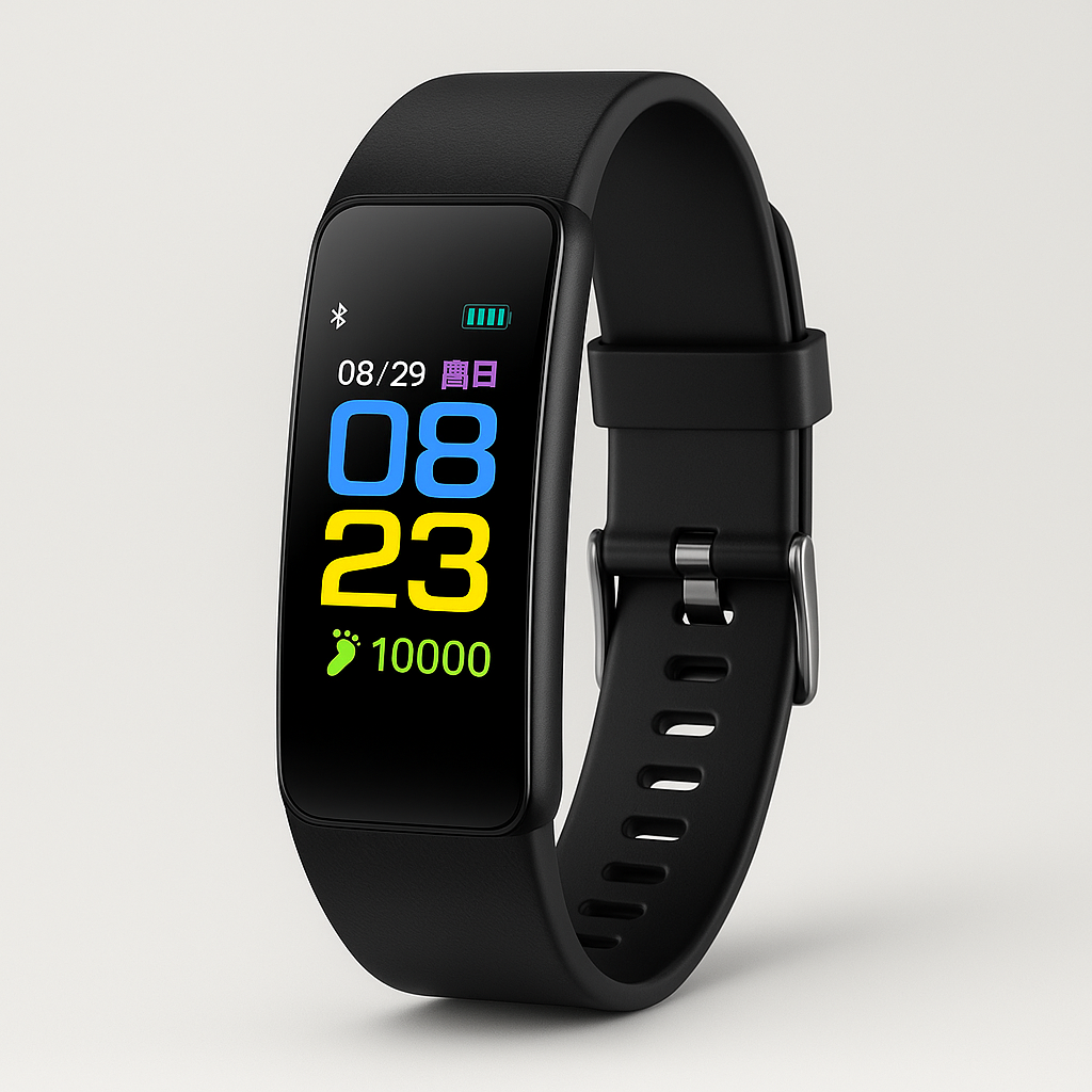 Senior Smartwatch med Hälsoövervakning och Vattentålig Design 1