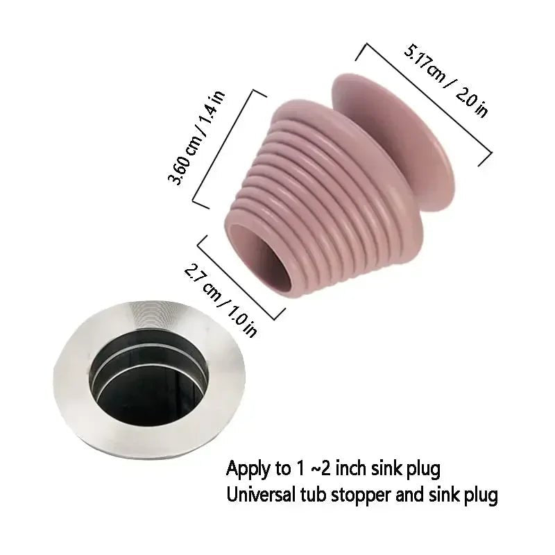 Silikonavloppsskydd för Kök och Badrum 6