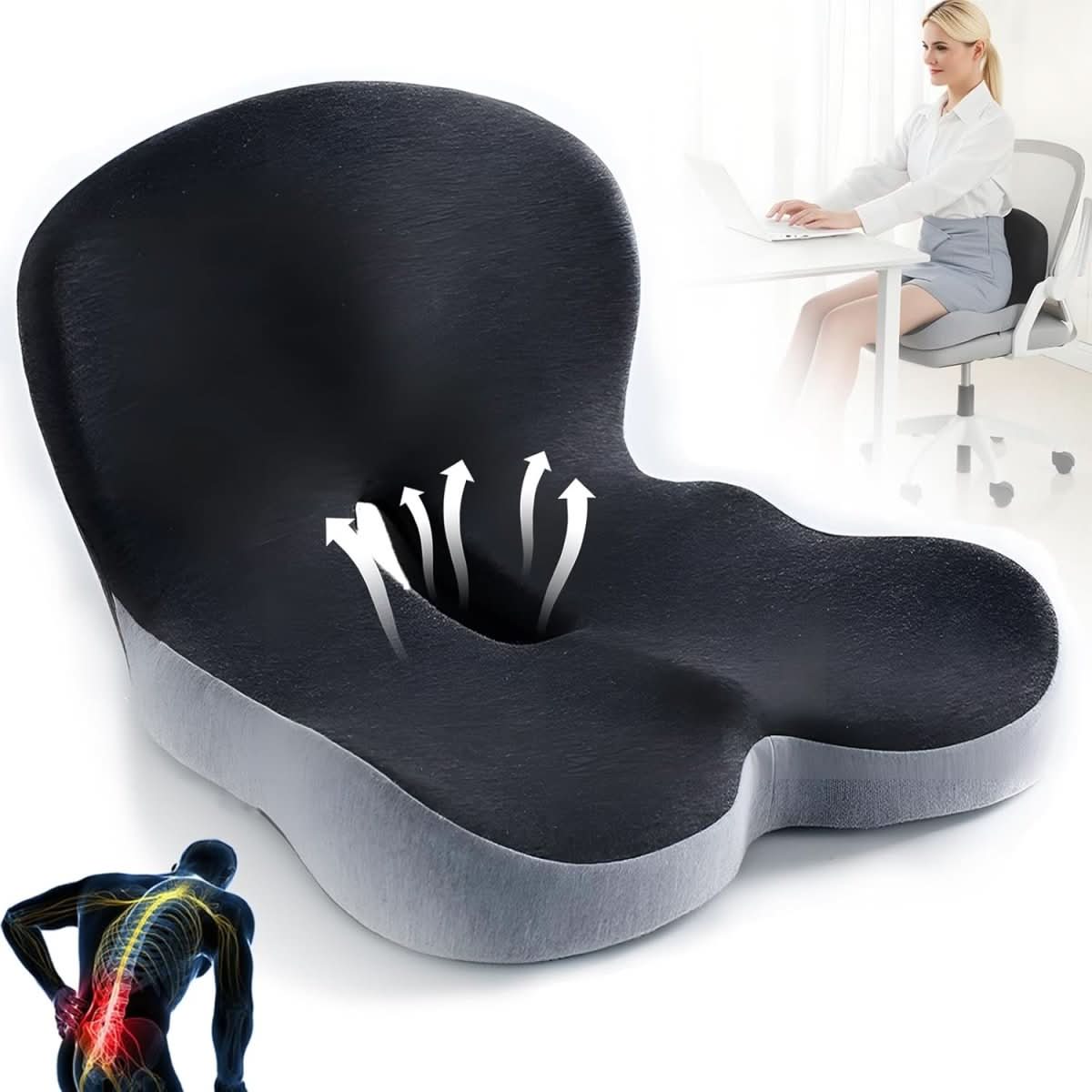 Sittdyna för Ergonomisk Komfort 1