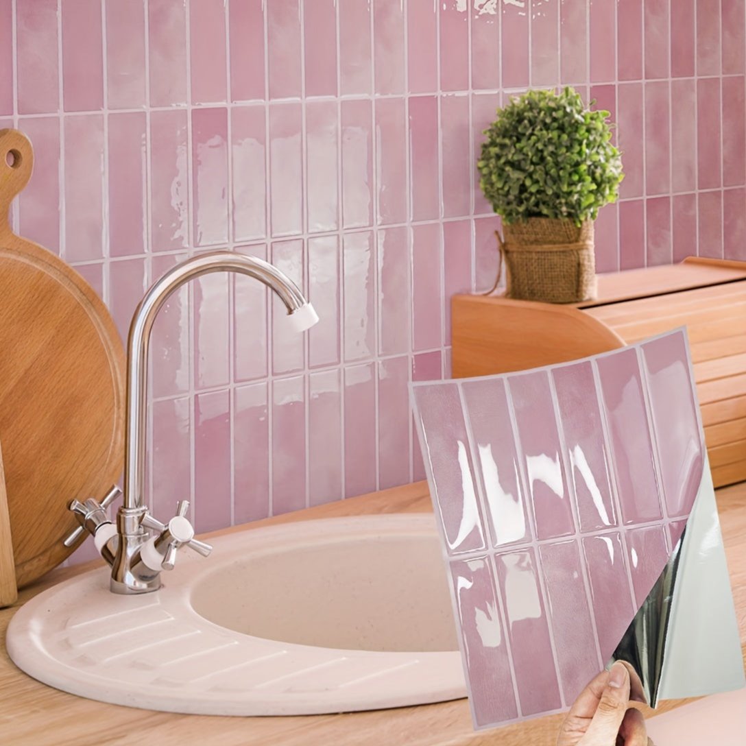 Självhäftande Väggplattor 3D för Heminredning 5