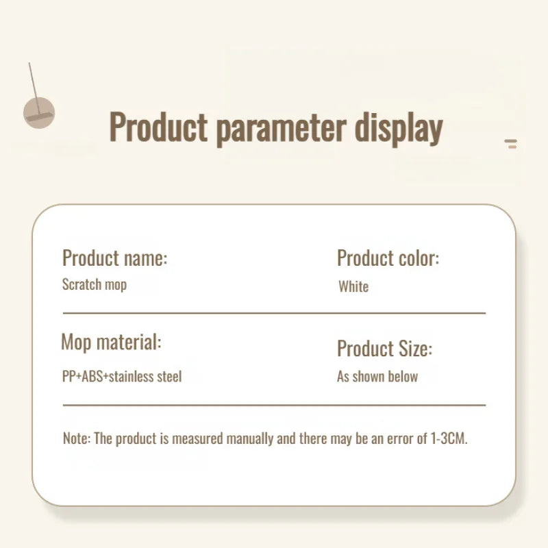 Självvridande Mopp för Hushållsbruk 7