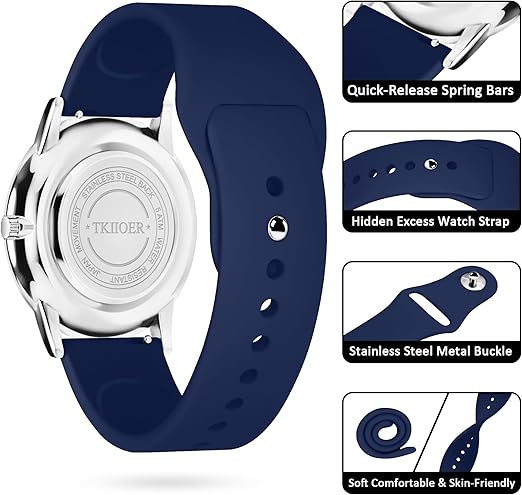 Sjuksköterskeklocka Vattentät med Lysande Urtavla 1