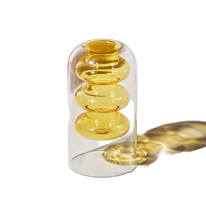 Skandinavisk Glasvas i Färgglad Design