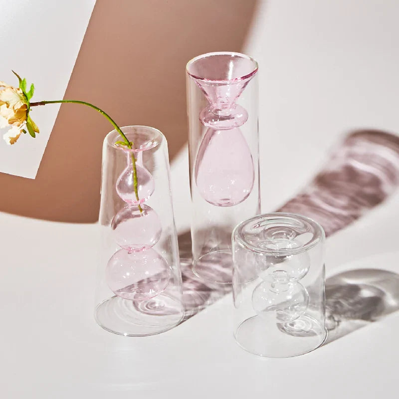 Skandinavisk Glasvas i Färgglad Design 5