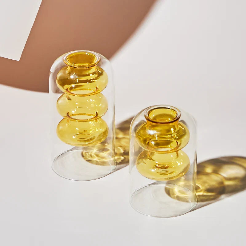 Skandinavisk Glasvas i Färgglad Design 7