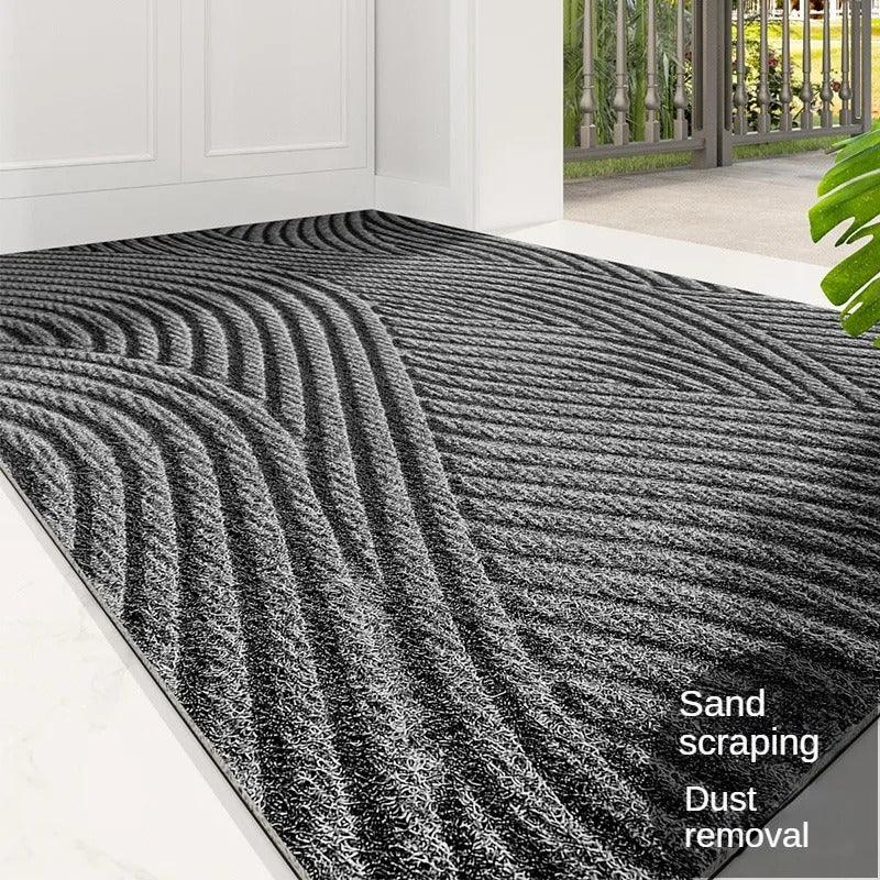 Skandinavisk PVC-dörrmatta med halkfri design 6