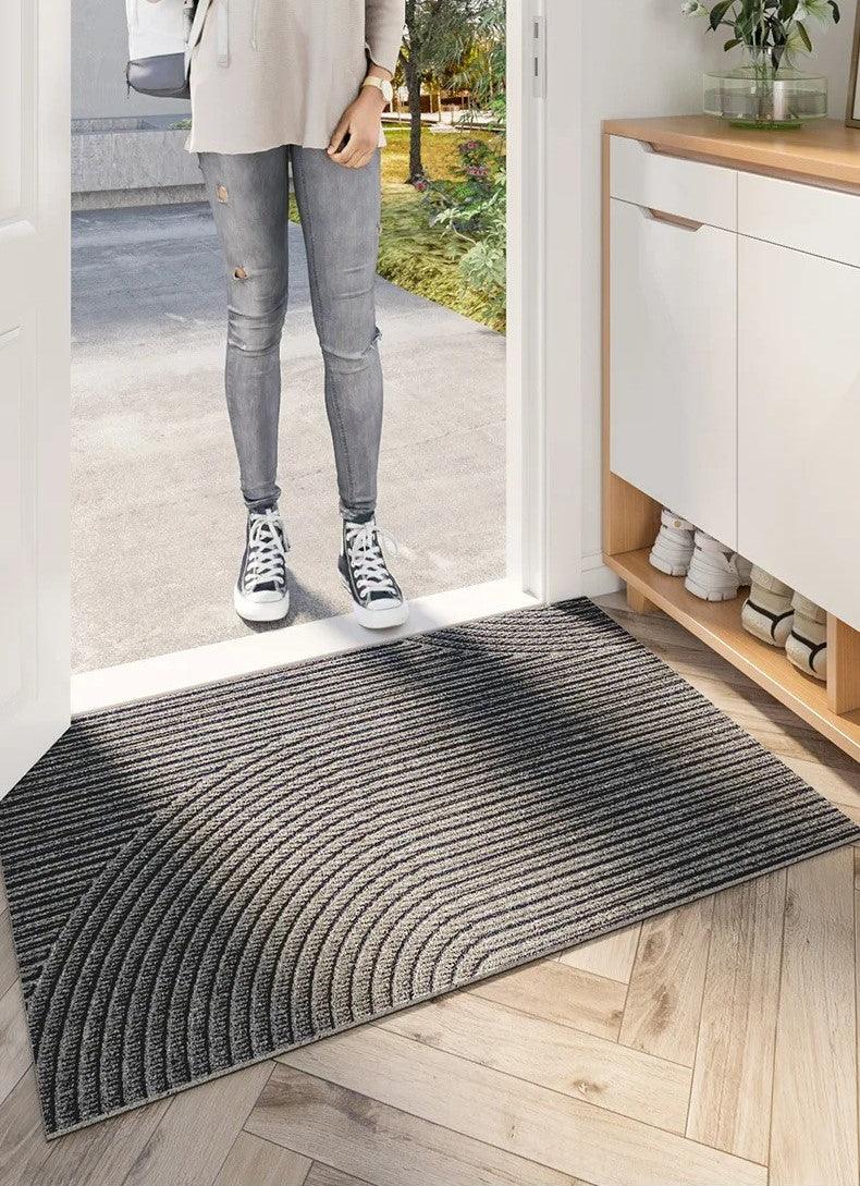 Skandinavisk PVC-dörrmatta med halkfri design 7