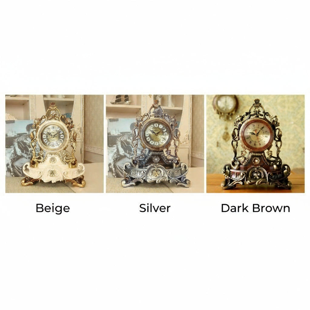 Skrivbordsklocka i Viktoriansk Stil 6