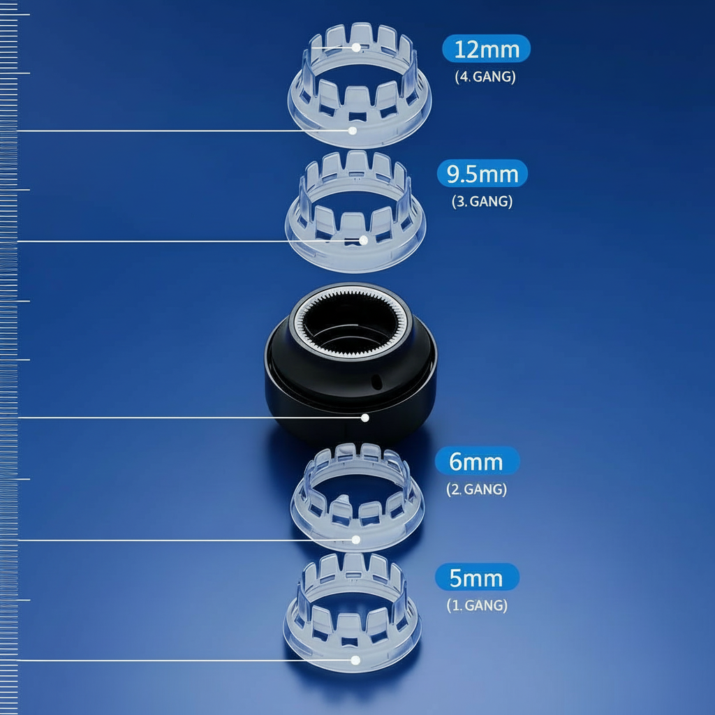 Sladdlös Hårklippare för Precision och Styling 5