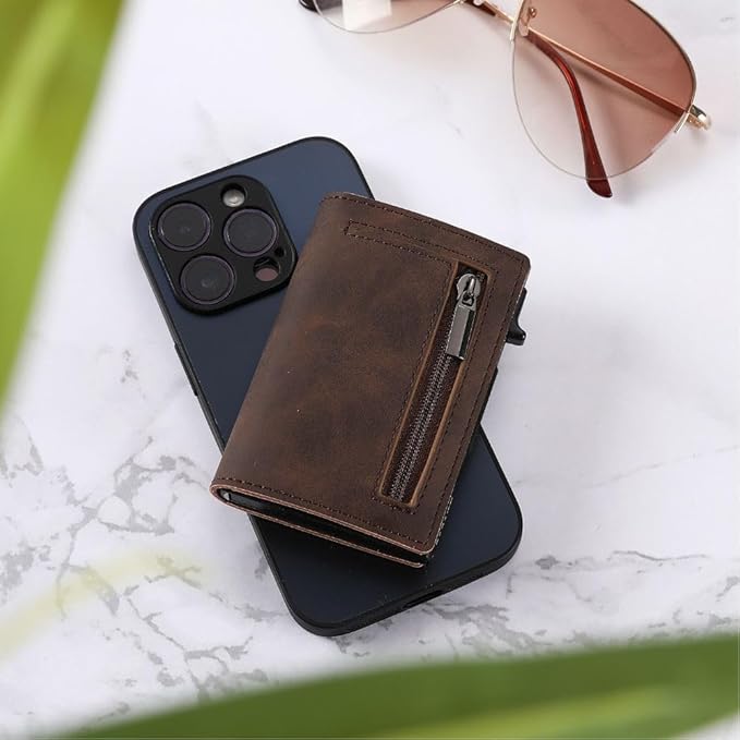 Slimmad Plånbok med Kortglidmekanism 5