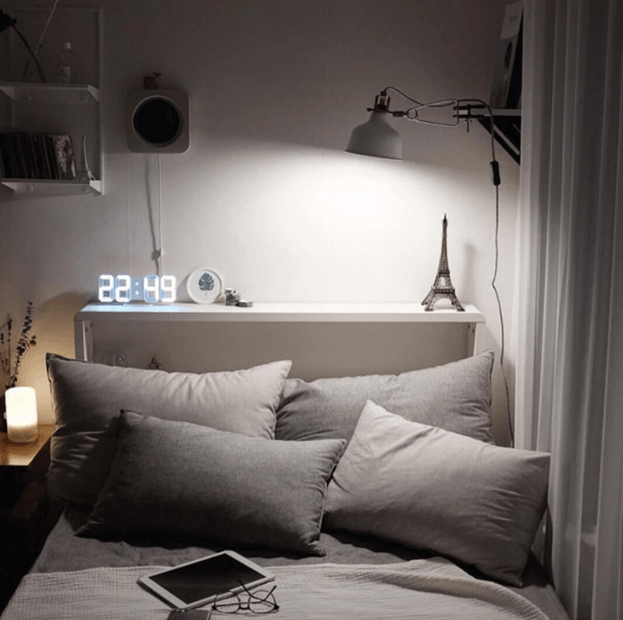 Smart 3D Digital Väckarklocka med LED-display 1