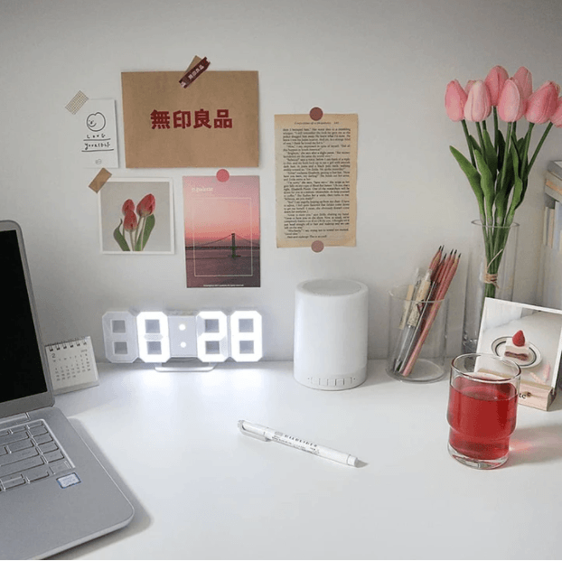Smart 3D Digital Väckarklocka med LED-display 2