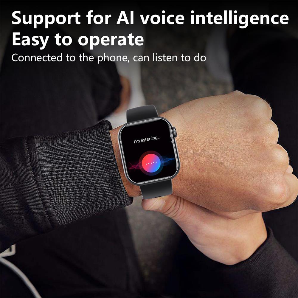 Smartklocka För Träning och Hälsa Med Högupplöst Pekskärm 7