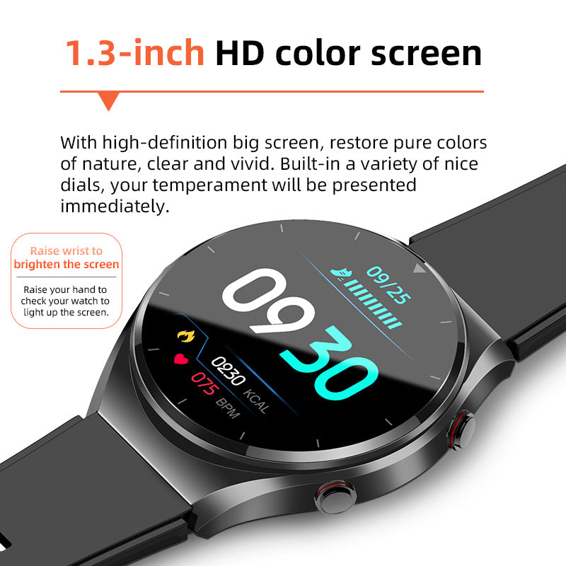 Smartwatch för Hälsoövervakning med EKG och Pulsmätare 3