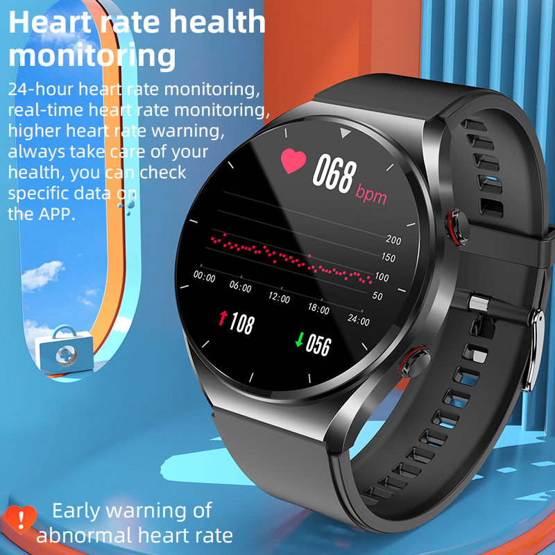 Smartwatch för Hälsoövervakning med EKG och Pulsmätare 6