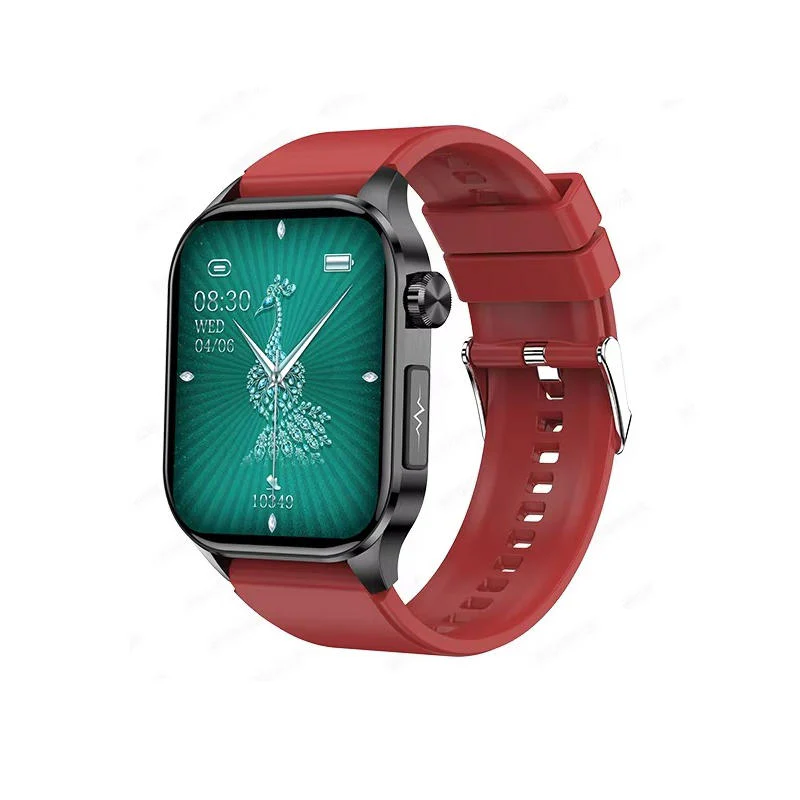 Smartwatch för seniorer med hälsoövervakning och nödfunktioner 3