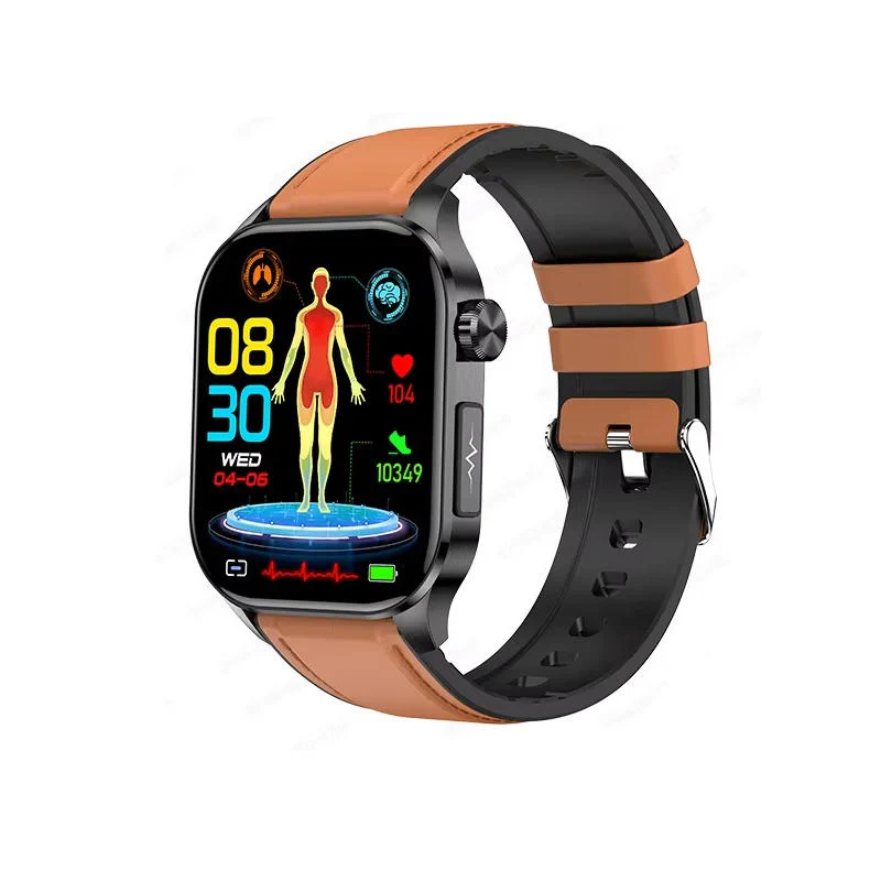 Smartwatch för seniorer med hälsoövervakning och nödfunktioner 6