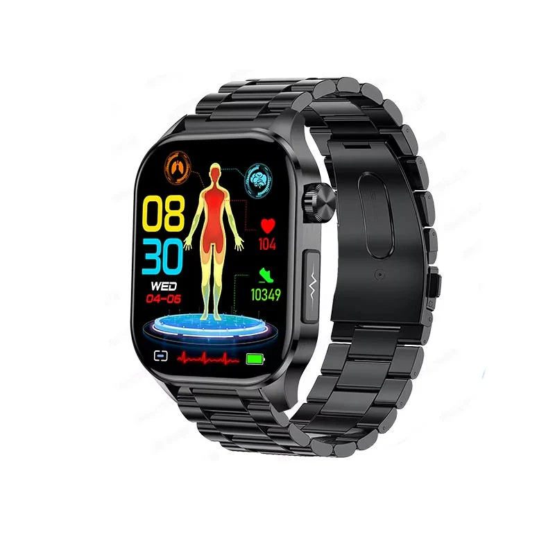 Smartwatch för seniorer med hälsoövervakning och nödfunktioner 8