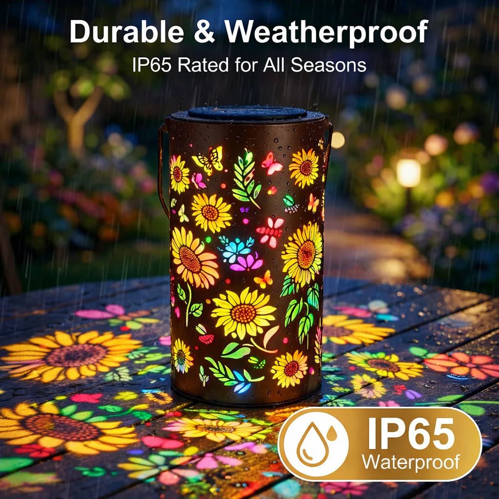 Solar Garden Lantern Atmosfärisk Design 2