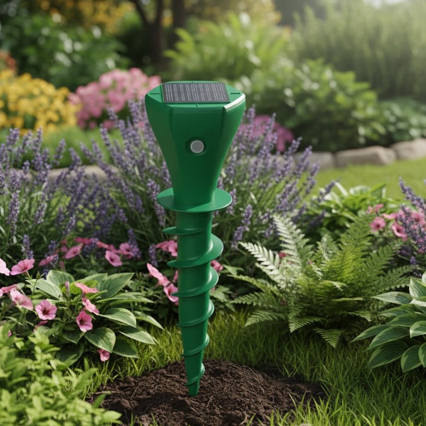 Solar Mullvadsavstötare med Vibrationer 1