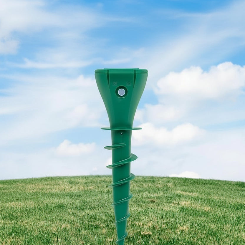 Solar Mullvadsavstötare med Vibrationer 3