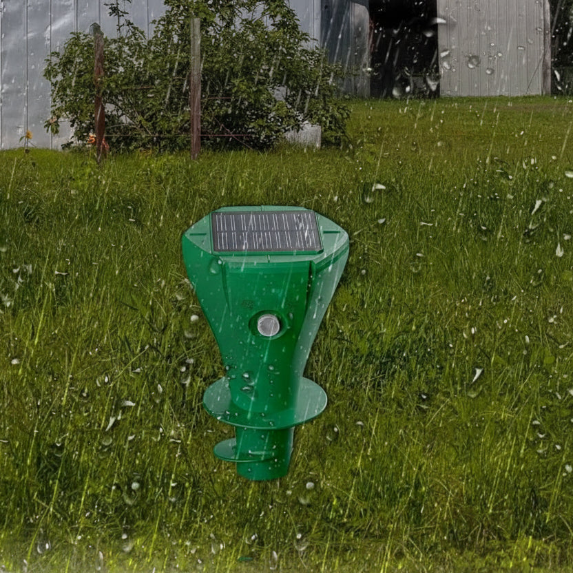 Solar Mullvadsavstötare med Vibrationer 5