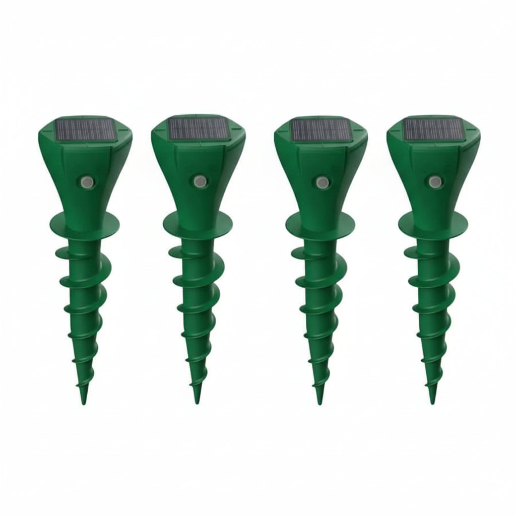 Solar Mullvadsavstötare med Vibrationer 8
