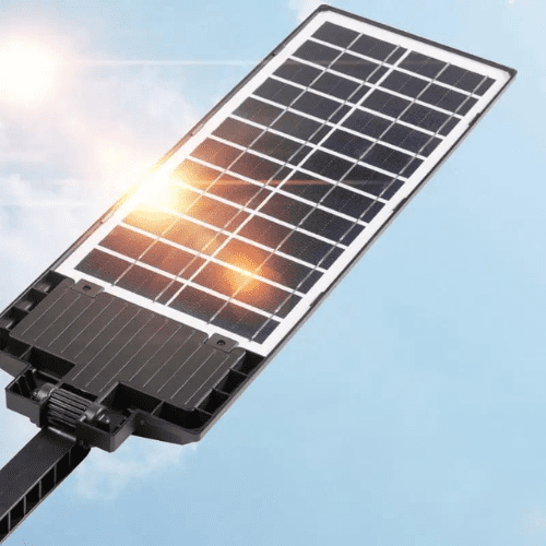 Solcellslampa Utomhus 3000W Trädgårdsbelysning Med Automatisk På/Av-Funktion 1