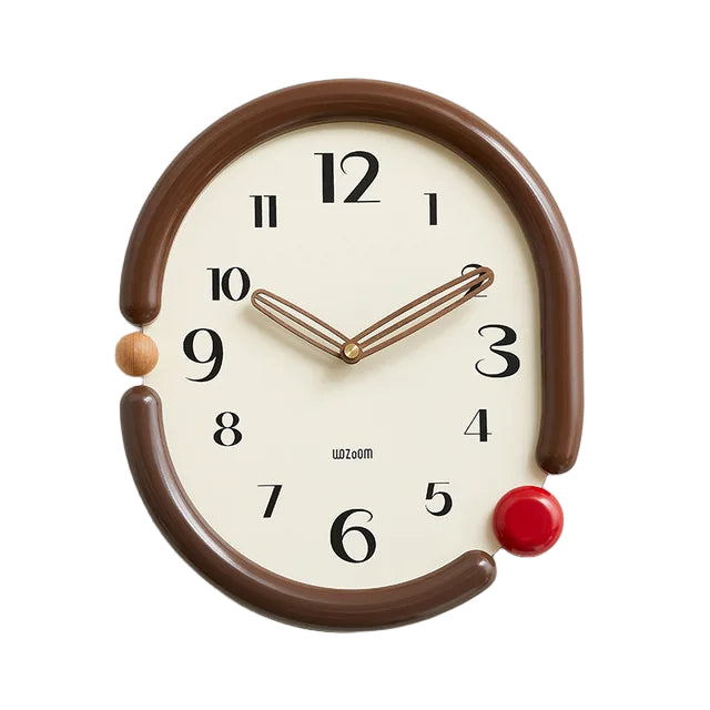 Stor Väggklocka Modern Minimalistisk Design för Eleganta Hem 0