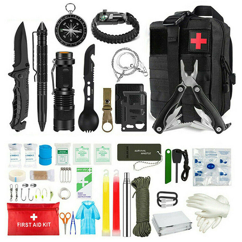 Survival Kit för Utomhusbruk och Nödsituationer 0