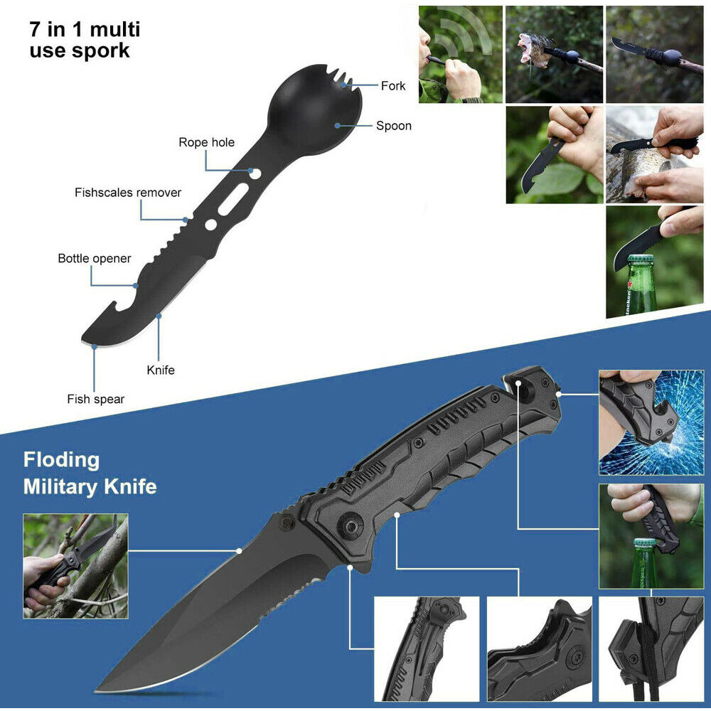 Survival Kit för Utomhusbruk och Nödsituationer 2