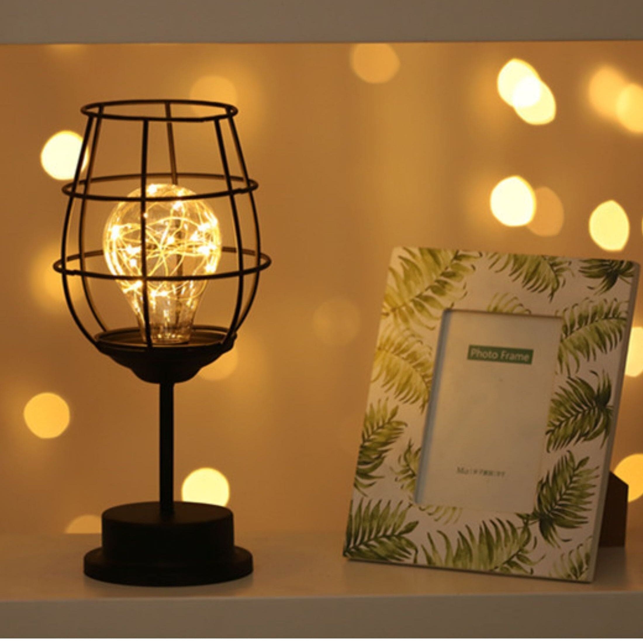 Svart Bordslampa Modern Design För Vardagsrum Och Sovrum 0