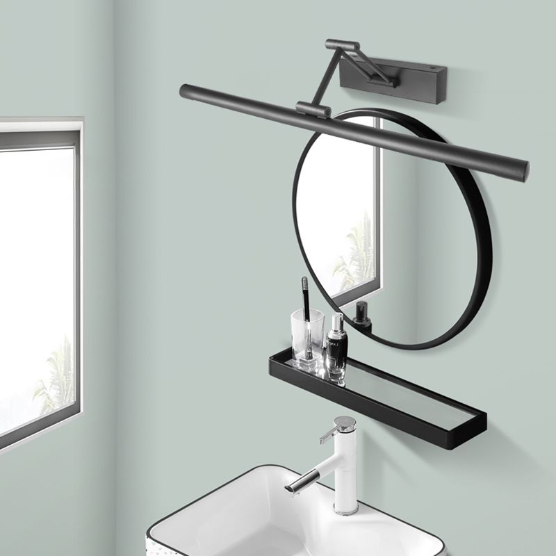 Svart Vägglampa Minimalistisk LED för Badrum och Inomhusbruk 2